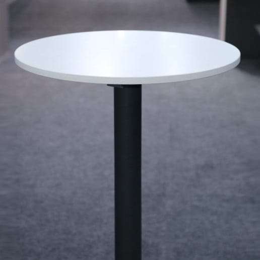 Ebco Folding Table Mount - 76 mm diameter, 154×154 mm, Black