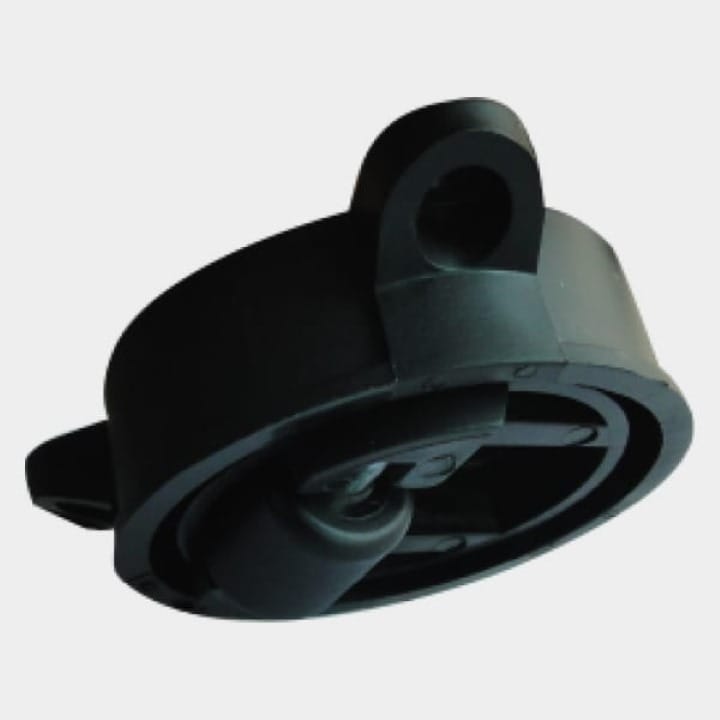 Ebco PC28 Pedestal Castor – Height 28mm / Diameter 60mm (Black)