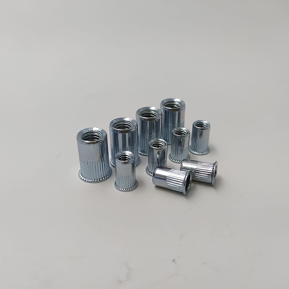 Ebco Rivet Nut – Zinc Plated White