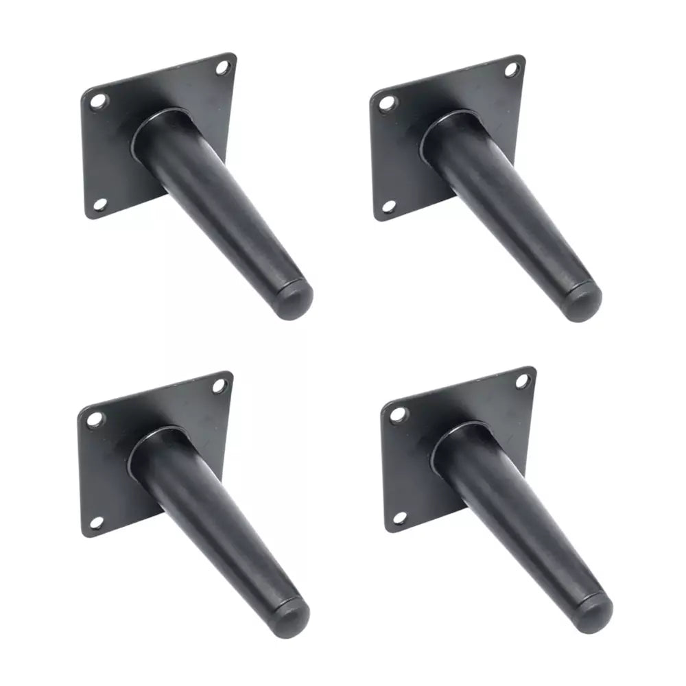 Ebco Round Black Sofa Leg