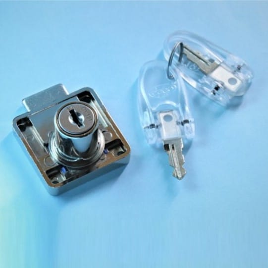 Ebco Square Lock 32mm – Nickel Plated
