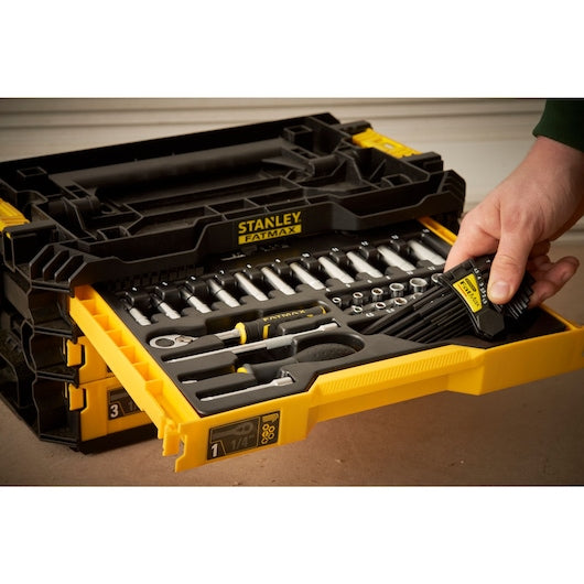 Stanley FatMax 3‑Drawer Kit 126pc