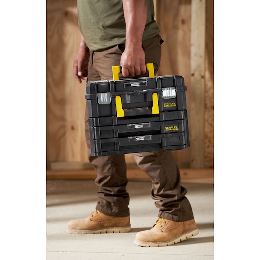 Stanley 17-inch FATMAX Pro-Stack Combo Toolbox 30Kg
