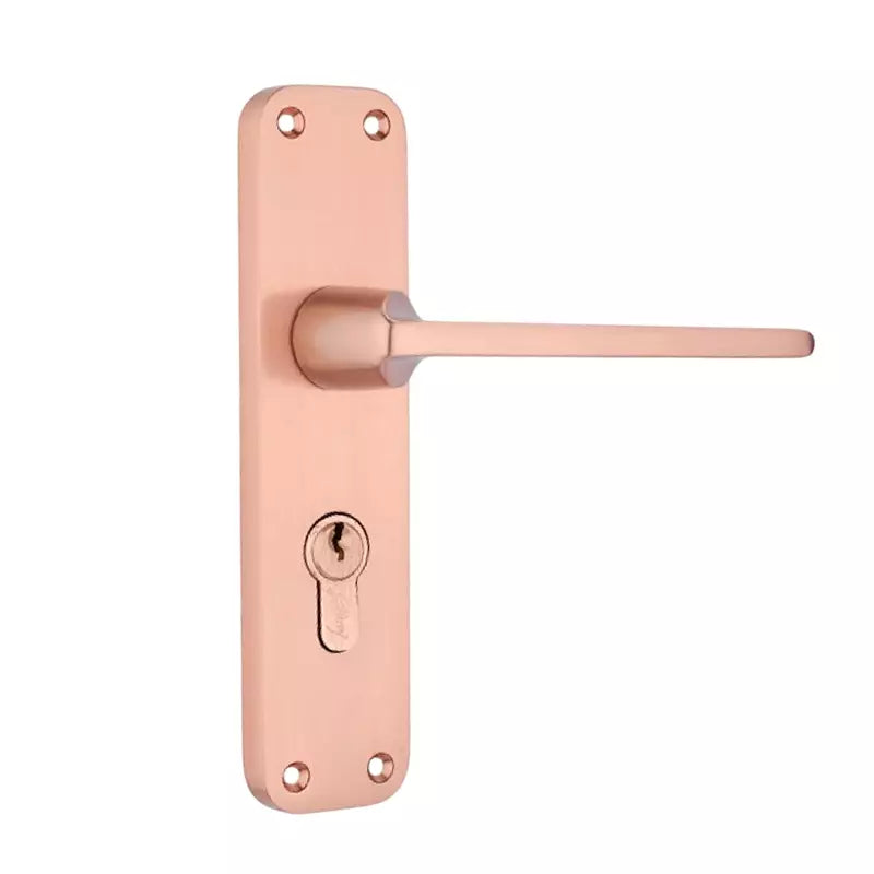 BM10 175mm Door Handle Set 1CK - Rose Gold (5632)