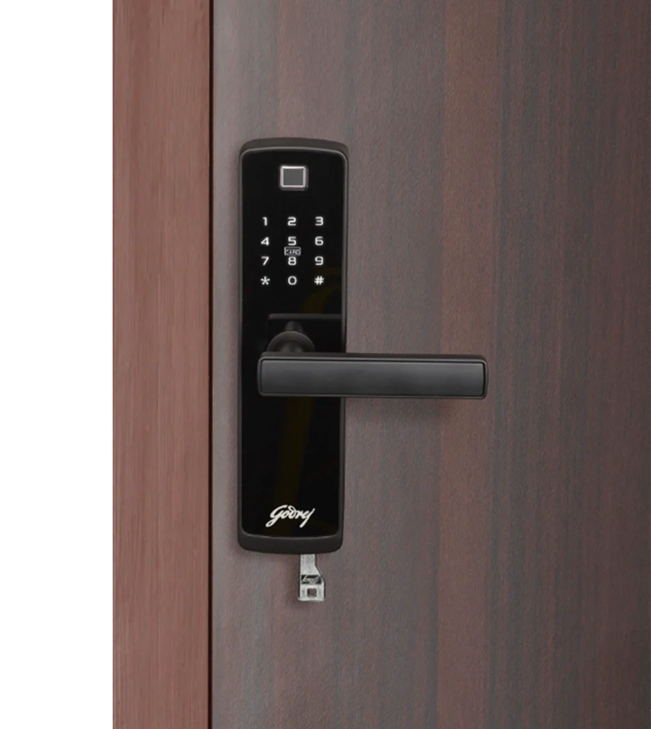 Godrej Catus Touch Plus Digital Mortise Lock – 3 Deadbolt