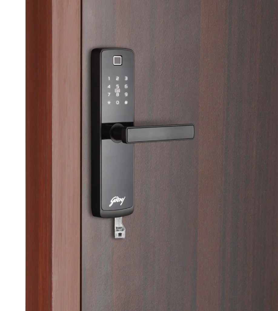 Godrej Catus Touch Plus Digital Mortise Lock – 3 Deadbolt