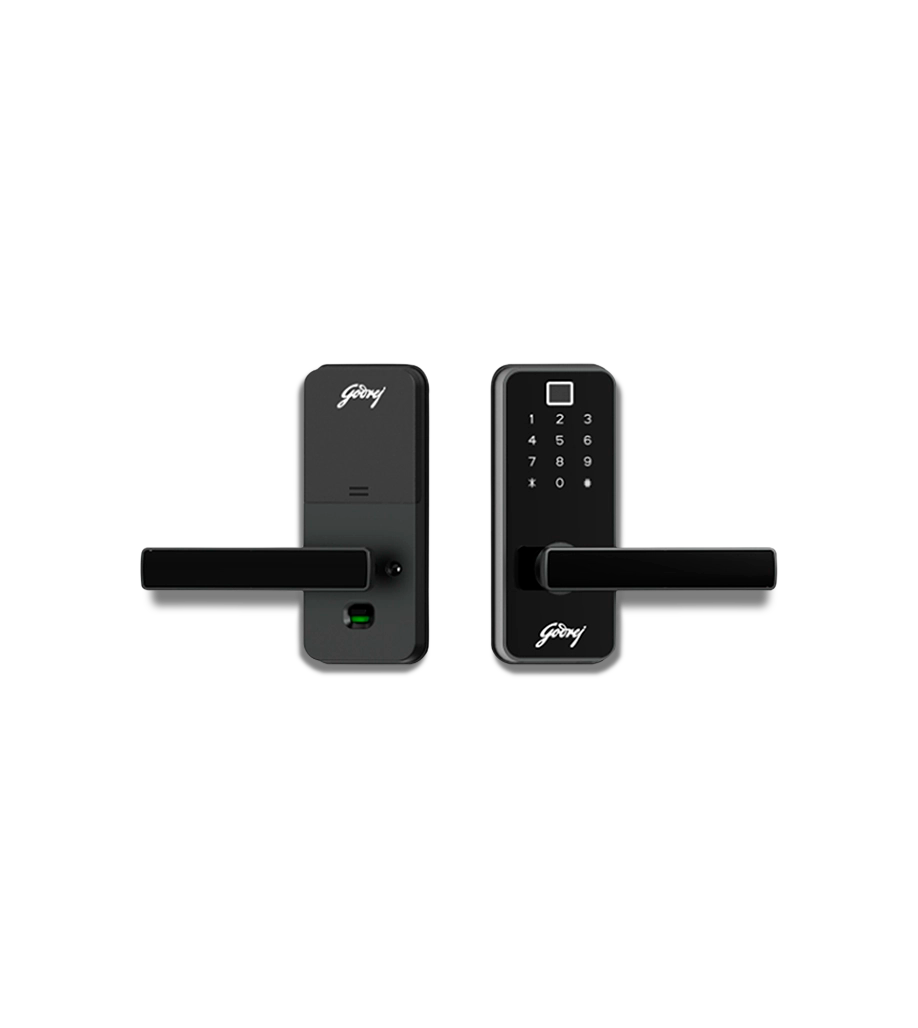 Godrej Catus Touch Pro Black Mortise Lock PIN Finger