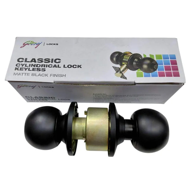 Godrej Classic Cylindrical Lock Pin Cylinder – Keyless(60 mm)