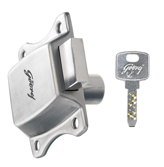 Godrej Curvo Duo SS304 Wardrobe Lock