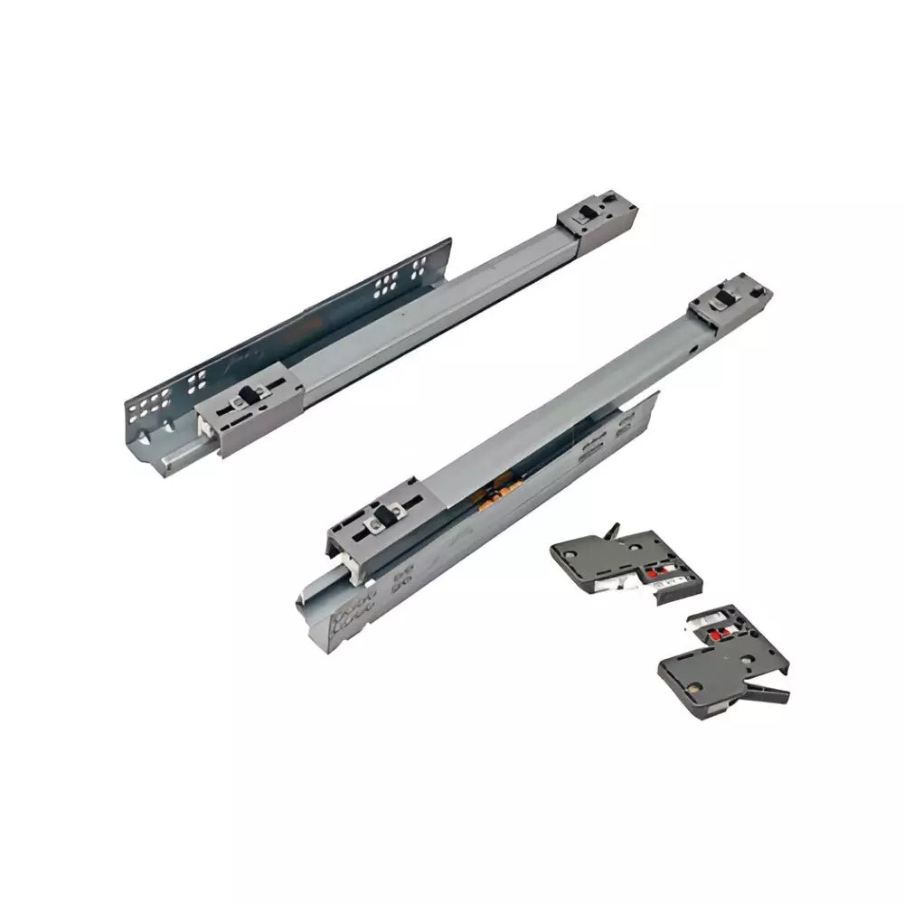 Godrej Movino Undermount Drawer Channel with 3D Adjustment - Zinc Finish