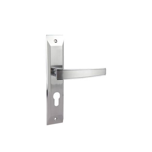 Godrej NEH15 240mm Door Handle Set 2C - Satin Steel