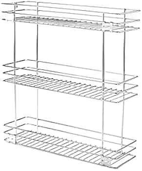 Godrej Three Shelf Pull Out - Stainless Steel Finish
