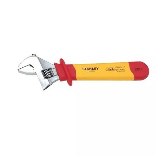 Stanley 200mm Insulated Adj Wrench VDE
