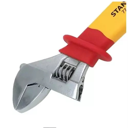 Stanley 200mm Insulated Adj Wrench VDE