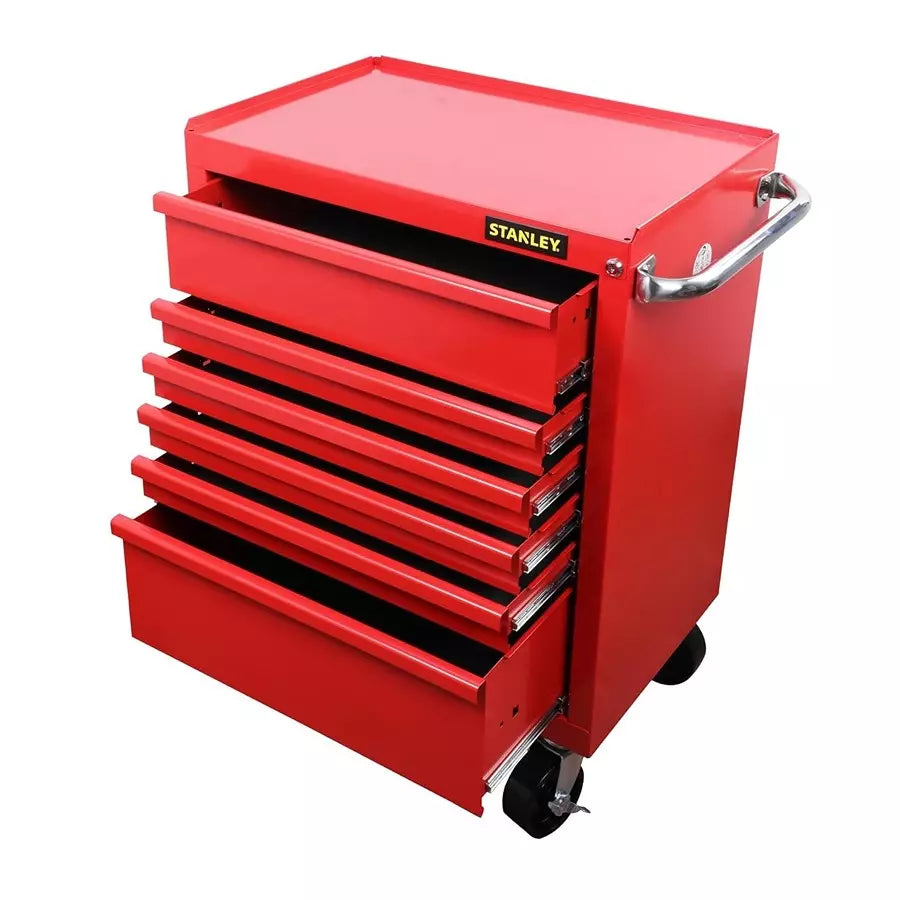 Stanley 6 Drawer Eco Roller Cabinet Grey