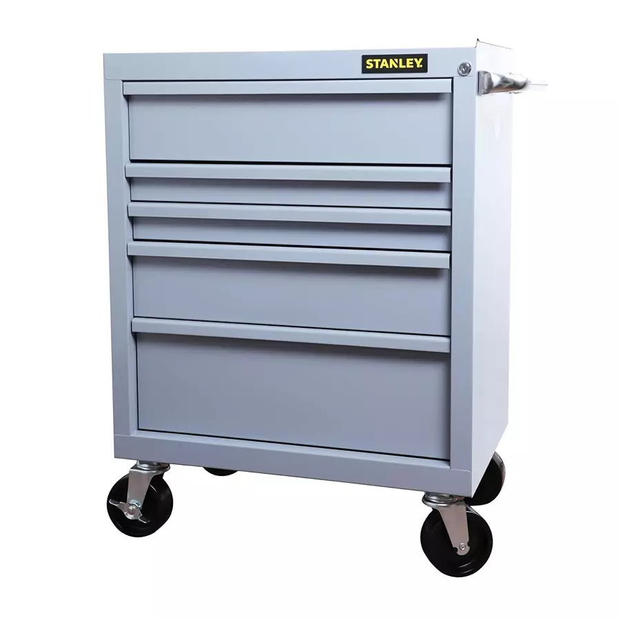 Stanley 5 Drawer Eco Roller Cabinet Grey