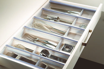 Hafele Cuisio Cutlery Insert for Matrixbox Premium Graphite Translucent