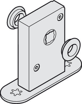 Hafele Fold100T Floor Lock