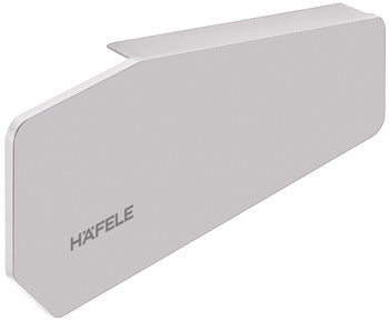 Hafele wall-mounted cabinet bracket on a white background