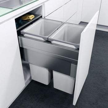 Hafele Oko Liner XX 450mm 2 Bins 2x35 Liters