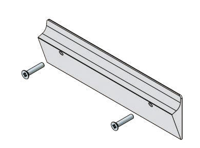 Hafele Profin Rail Door Handle 120mm
