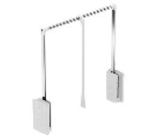Hafele Wardrobe Lift 10Kg 770-1200mm White