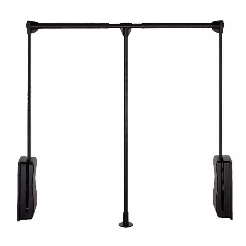 Hafele Wardrobe Lift 830-1150mm Width Black