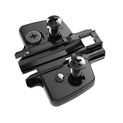 Hettich Obsidian Black Sensys Cross Mounting Plate