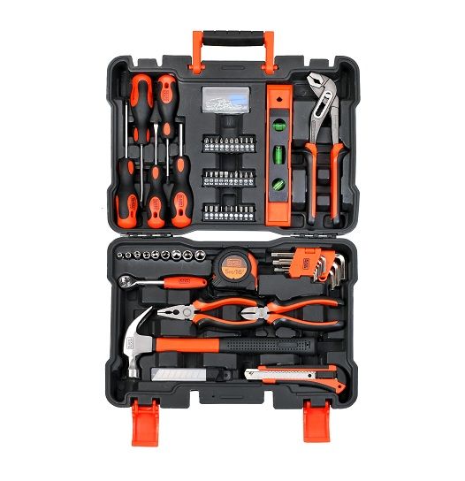 Black+Decker 154pc Hand Tool Kit - Tools Warehouse