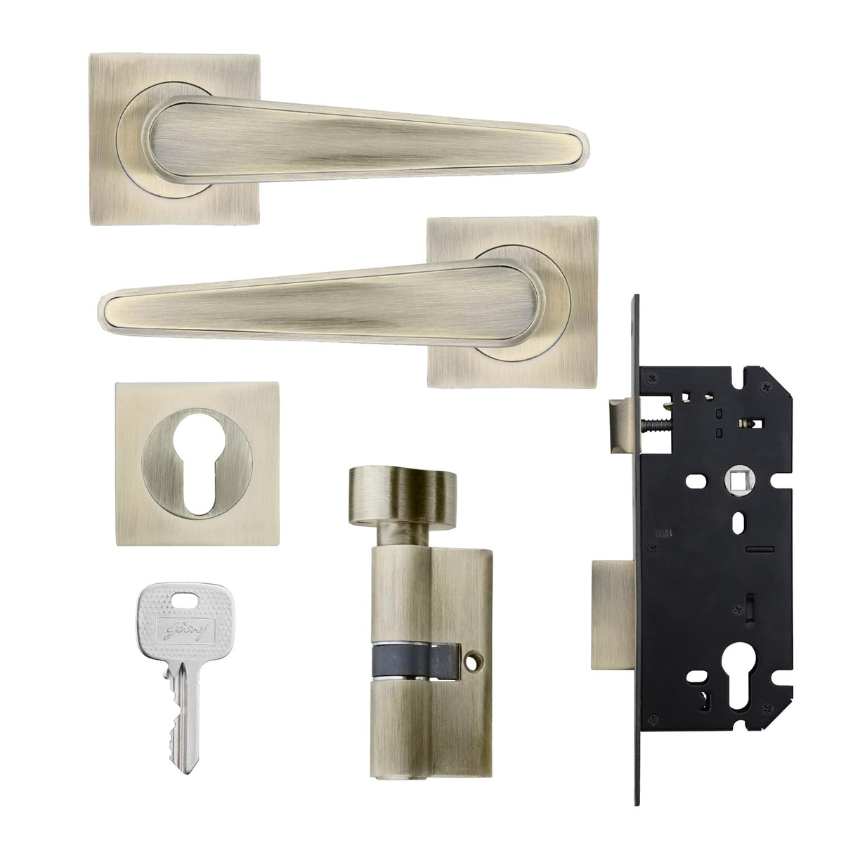 Godrej NEH19 Baby Latch Handle Set Internal Door