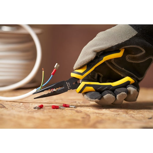 Stanley 150mm Dynagrip Long Nose Plier