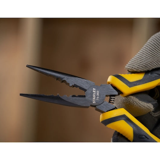 Stanley 150mm Dynagrip Long Nose Plier