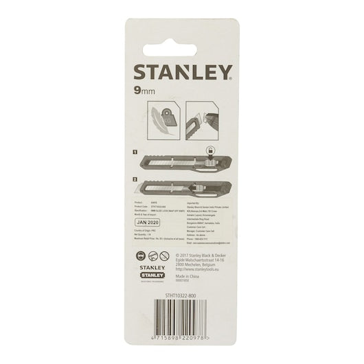 Stanley 9mm Plastic Slide Lock Snap-Off Tool