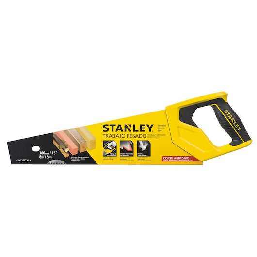 Stanley 380mm Heavy Duty Bi-Material Handsaw