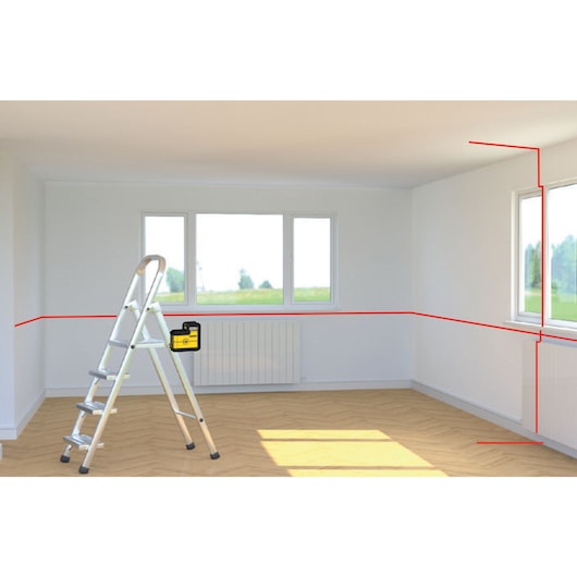 Stanley Cross360 Red Beam Laser Level