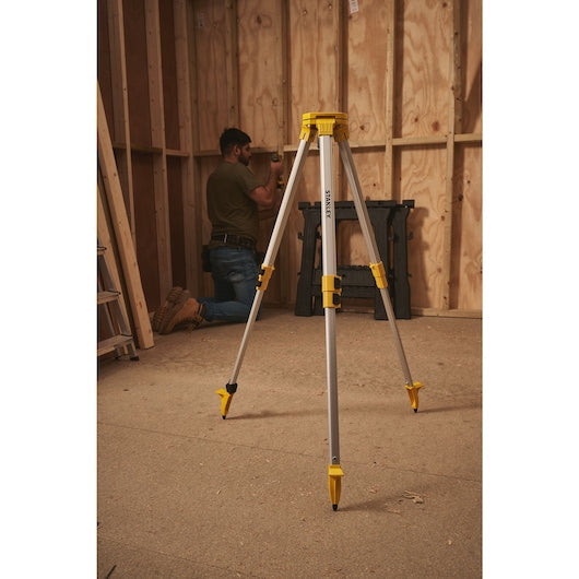 Stanley Tripod & Measuring Staff Set