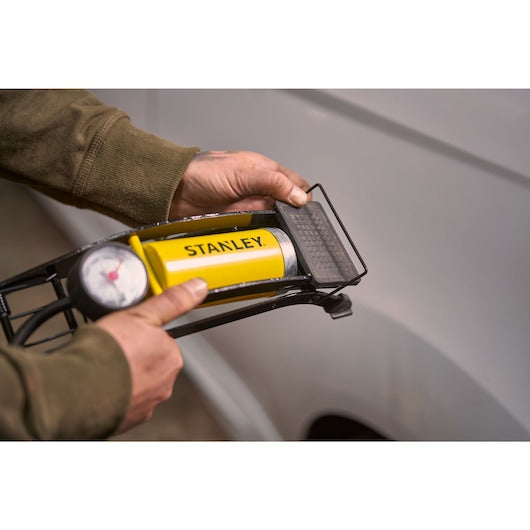 Stanley High‑Pressure Cylinder Foot Pump