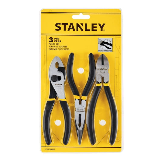 Stanley Shell Series 3‑Pc Plier Set