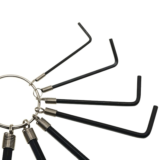 Stanley Hex Key Set Black Finish - Tools Warehouse