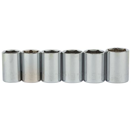 Stanley 24-Pc 1/2" Drive 6PT Socket Set