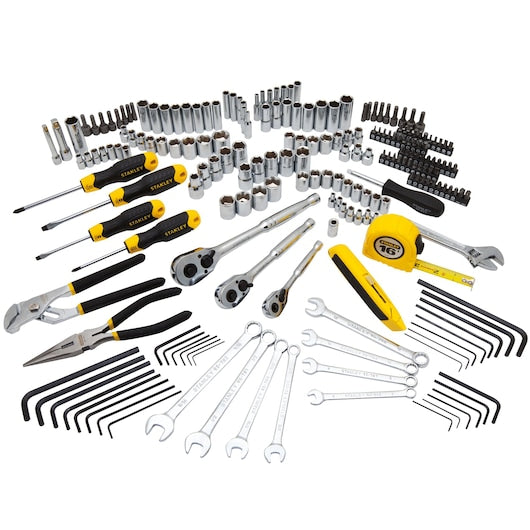 Stanley 210pc Mixed Tool Set - Tools Warehouse