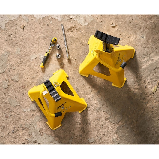Stanley Pair of 2T Heavy Duty Axle Stands