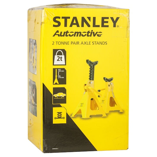 Stanley Pair of 2T Heavy Duty Axle Stands
