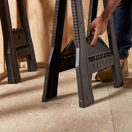 Stanley Folding Sawhorse 362kg Load 581mm