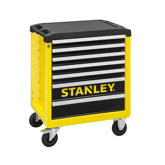 Stanley 27" 7 Drawer Metal Roller Cabinet