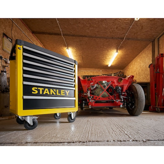 Stanley 27" 7 Drawer Metal Roller Cabinet