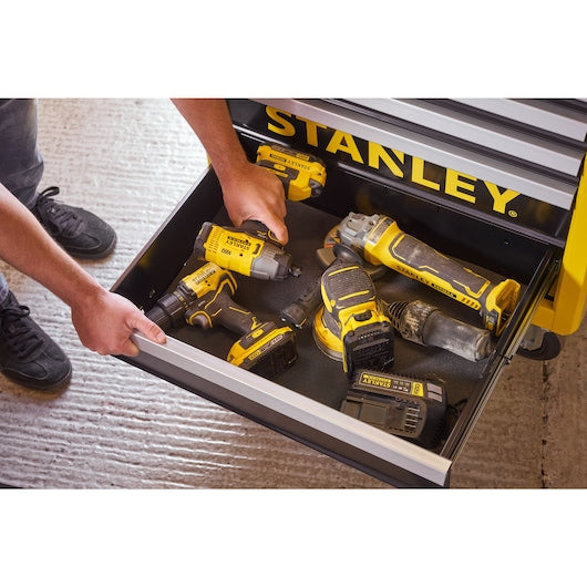 Stanley 27" 7 Drawer Metal Roller Cabinet