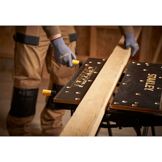 Stanley 2-in-1 Folding Workbench & Vice