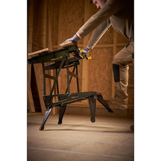 Stanley 2-in-1 Folding Workbench & Vice