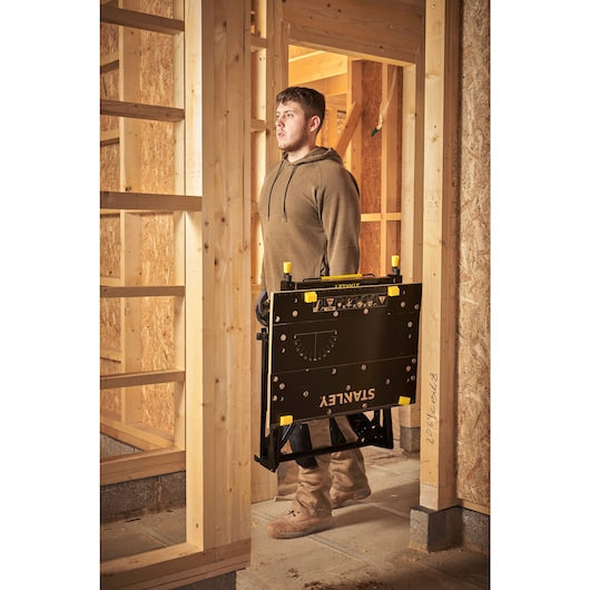 Stanley 2-in-1 Folding Workbench & Vice